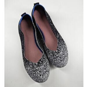 Frank Mully Women Ballet Flats Round Toe Knitted Soft Lightweight Women's 6